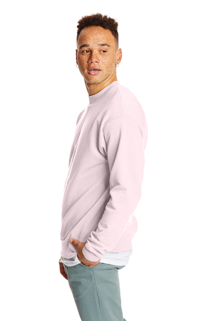 Unisex Ecosmart® 50/50 Crewneck Sweatshirt - Pale Pink