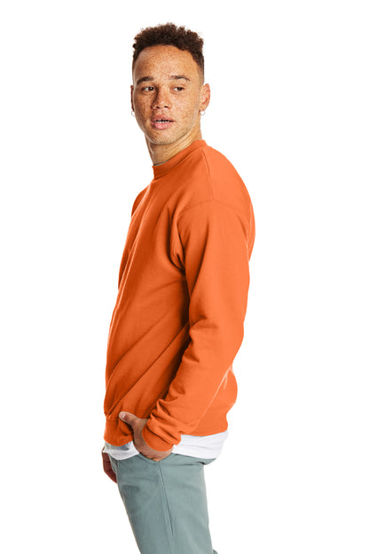 Unisex Ecosmart® 50/50 Crewneck Sweatshirt - Safety Orange