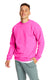 Hanes P1607 - Unisex Ecosmart® 50/50 Crewneck Sweatshirt - Safety Pink