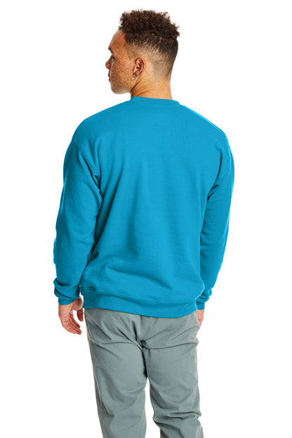 Unisex Ecosmart® 50/50 Crewneck Sweatshirt - Teal