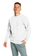 Hanes P1607 - Unisex Ecosmart® 50/50 Crewneck Sweatshirt - White