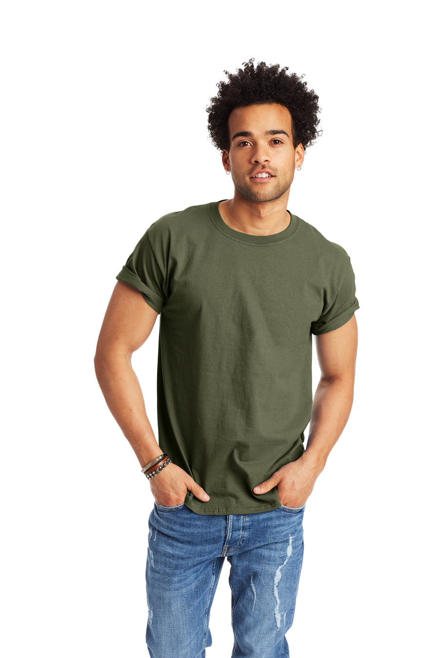 Authentic Short Sleeve Tee - Fatigue Green