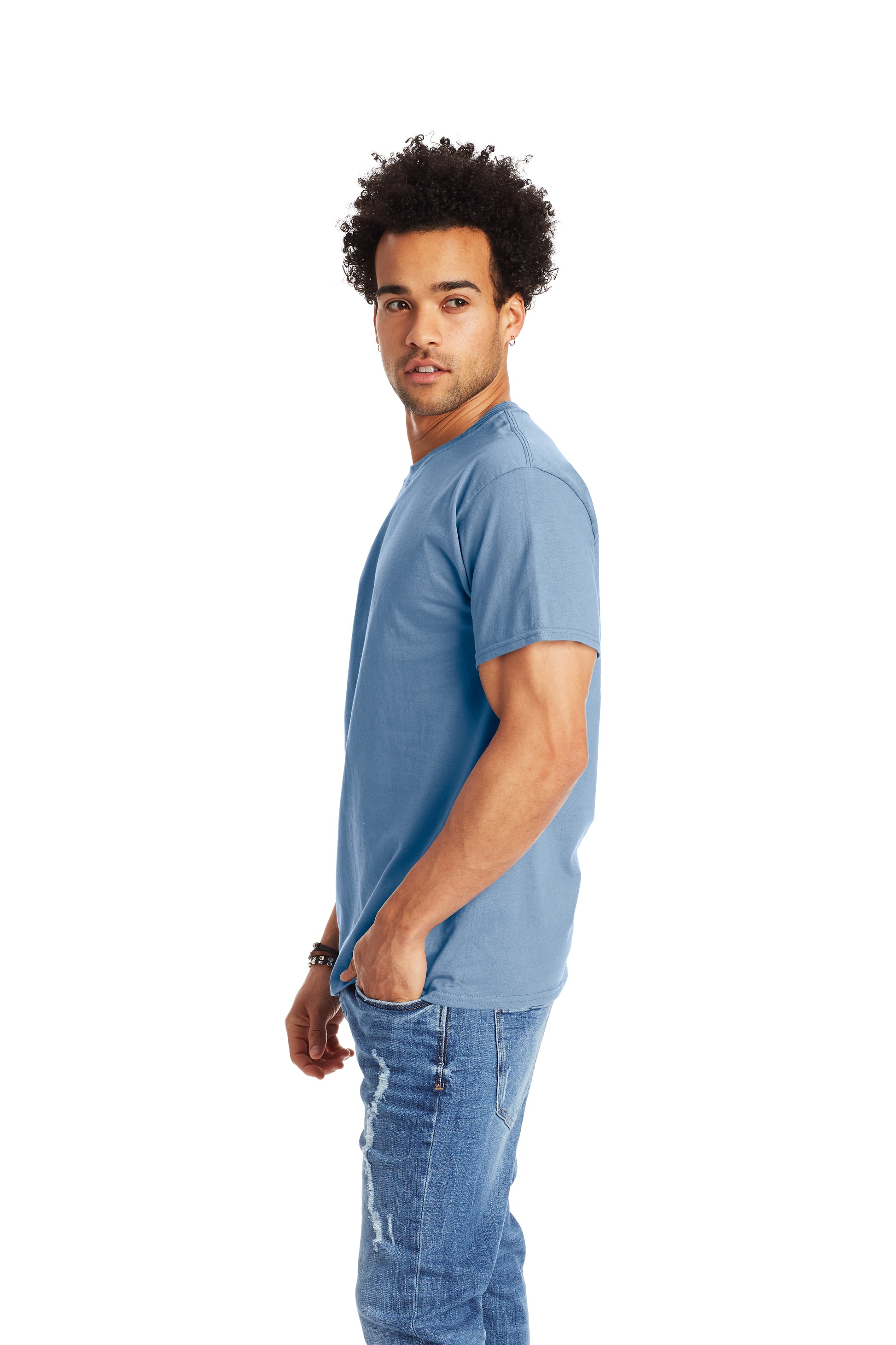 Authentic Short Sleeve Tee - Light Blue