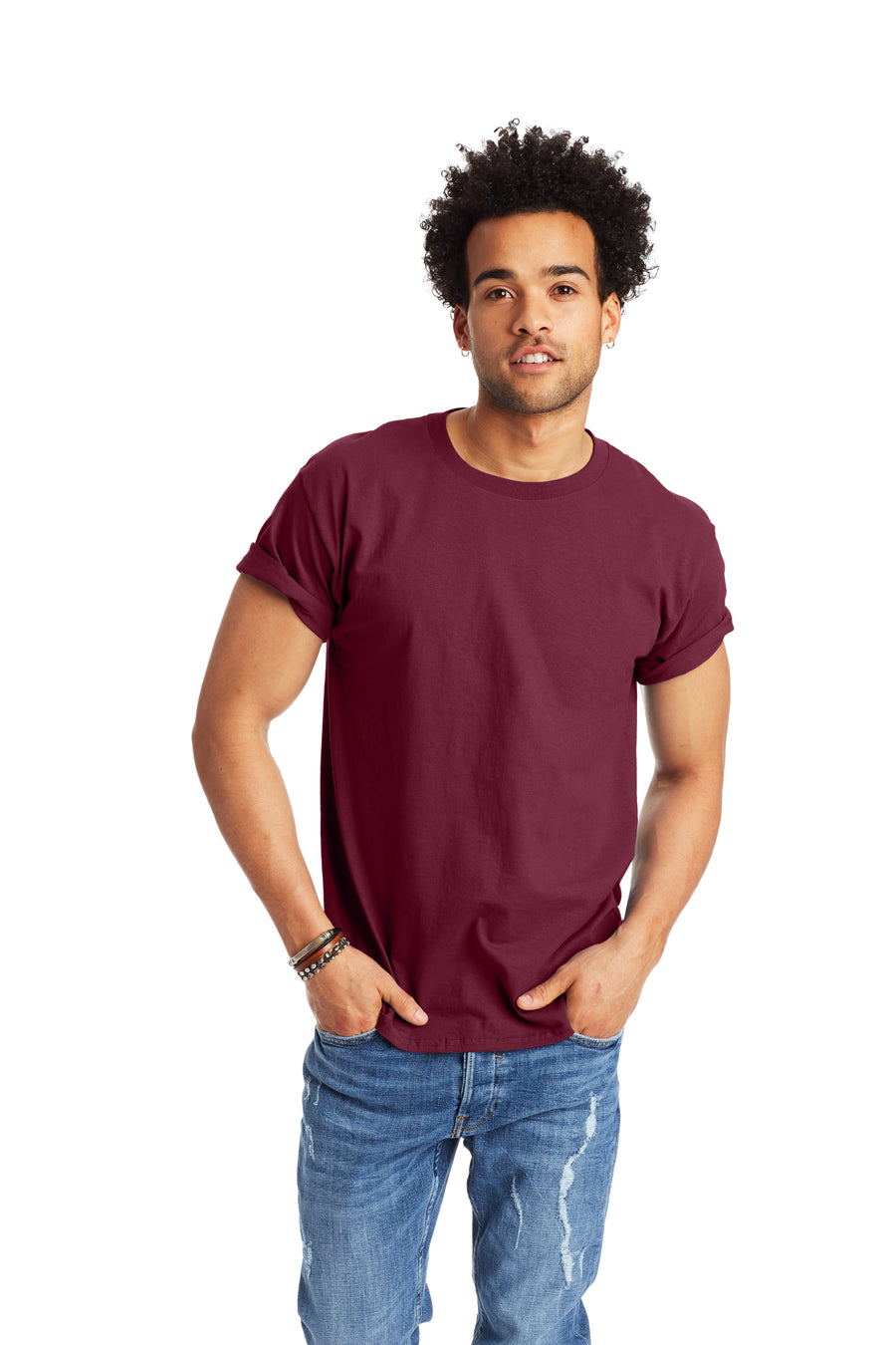 Authentic Short Sleeve Tee - Maroon
