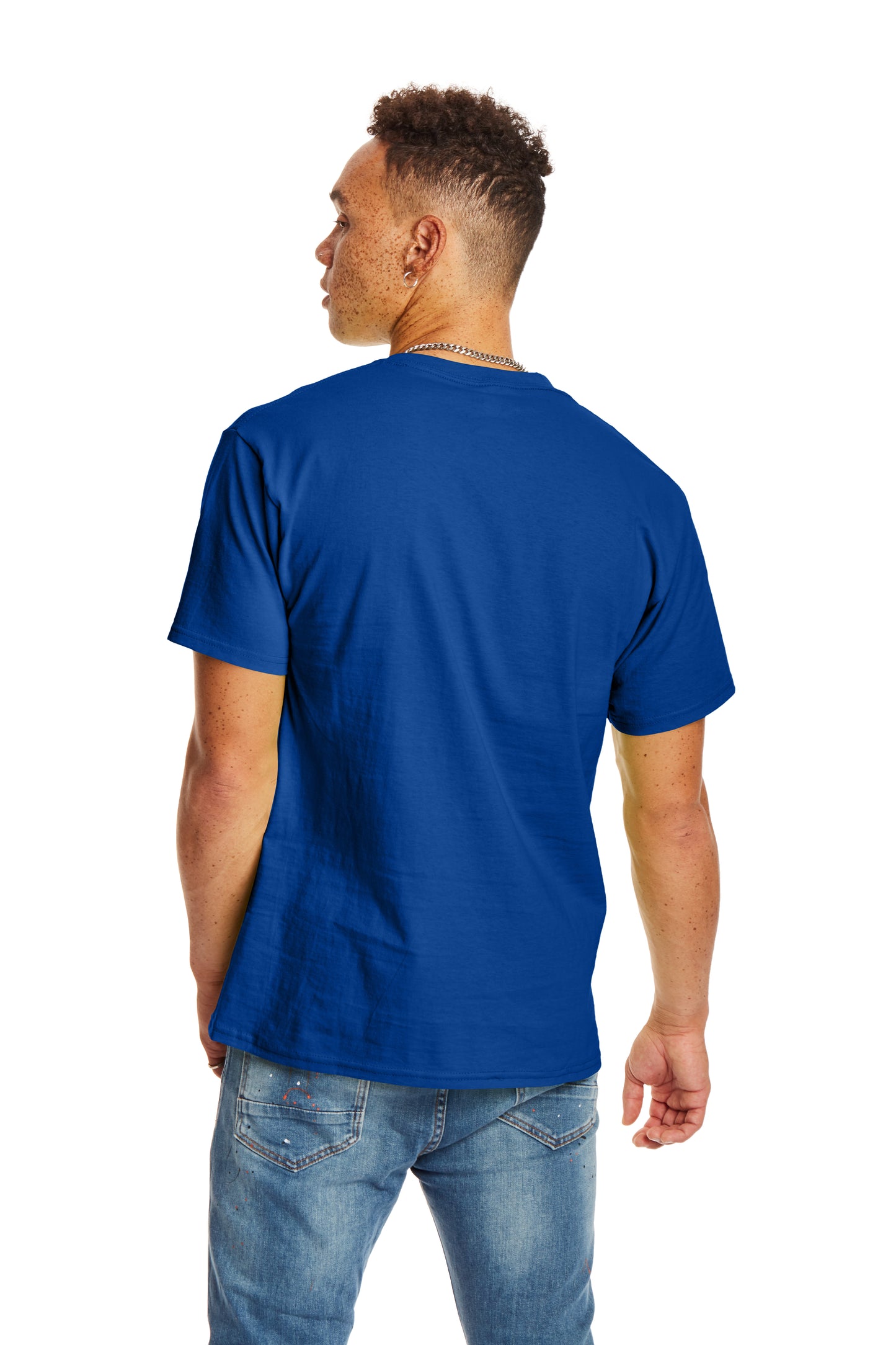 Authentic Short Sleeve Pocket Tee - Deep Royal