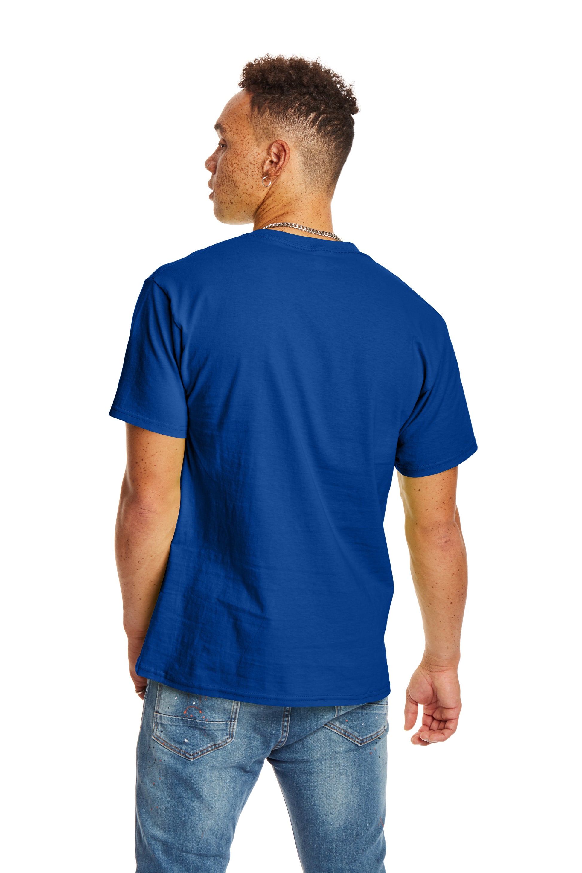 Authentic Short Sleeve Pocket Tee - Deep Royal