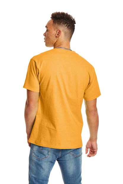 Authentic Short Sleeve Pocket Tee - Gold