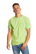 Authentic Short Sleeve Pocket Tee - Lime