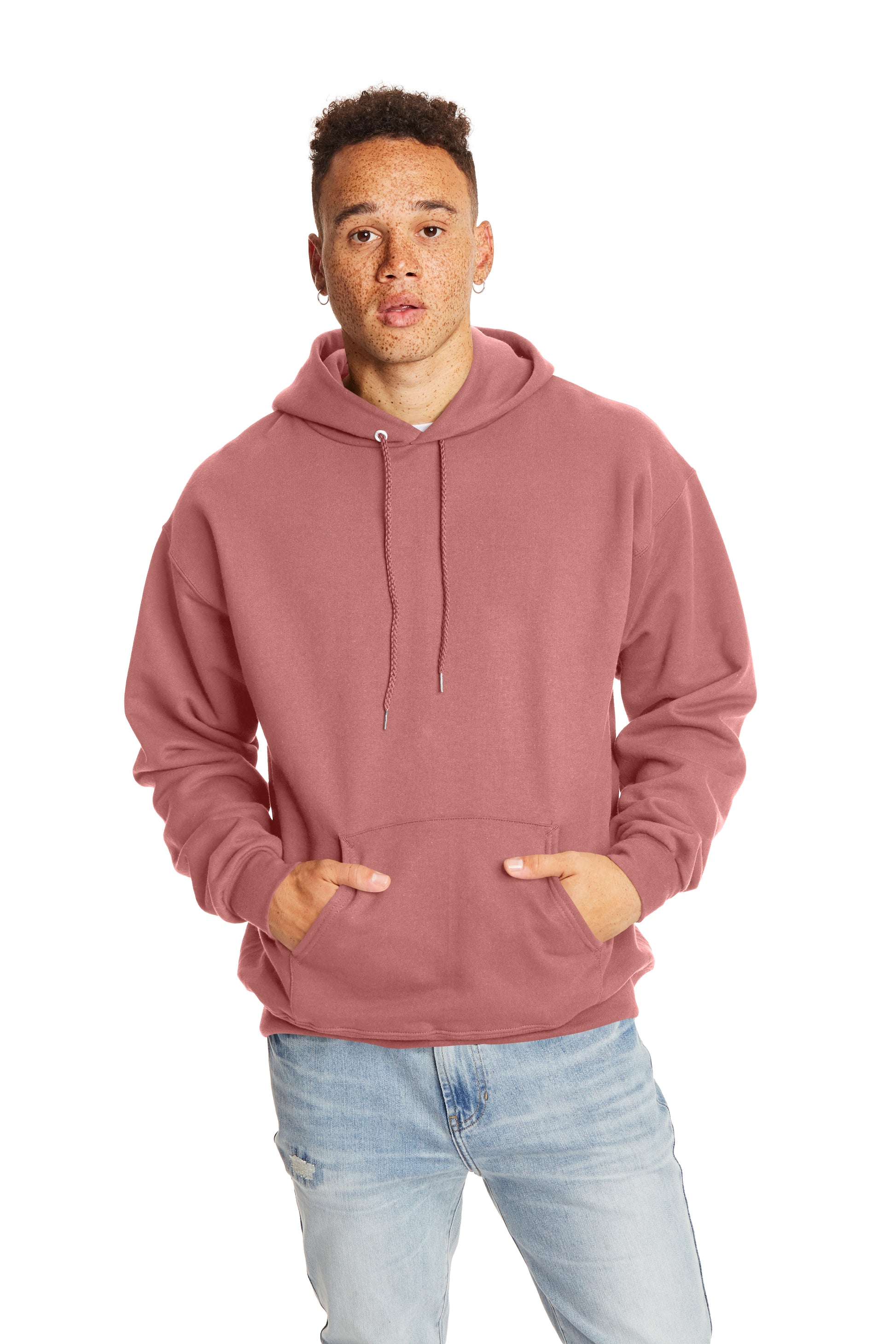 Ultimate Cotton® 90/10 Pullover Hoodie - Mauve