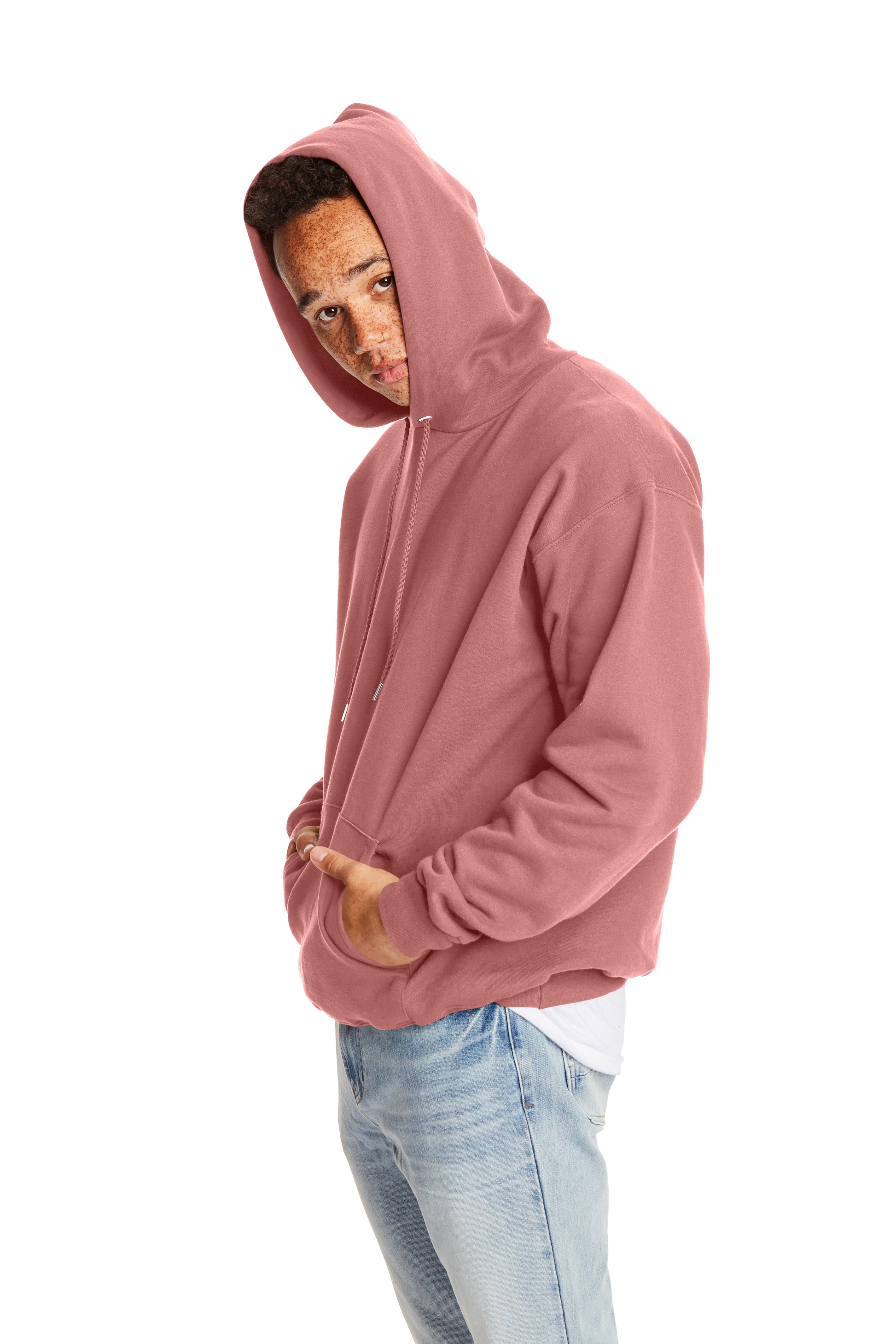 Ultimate Cotton® 90/10 Pullover Hoodie - Mauve