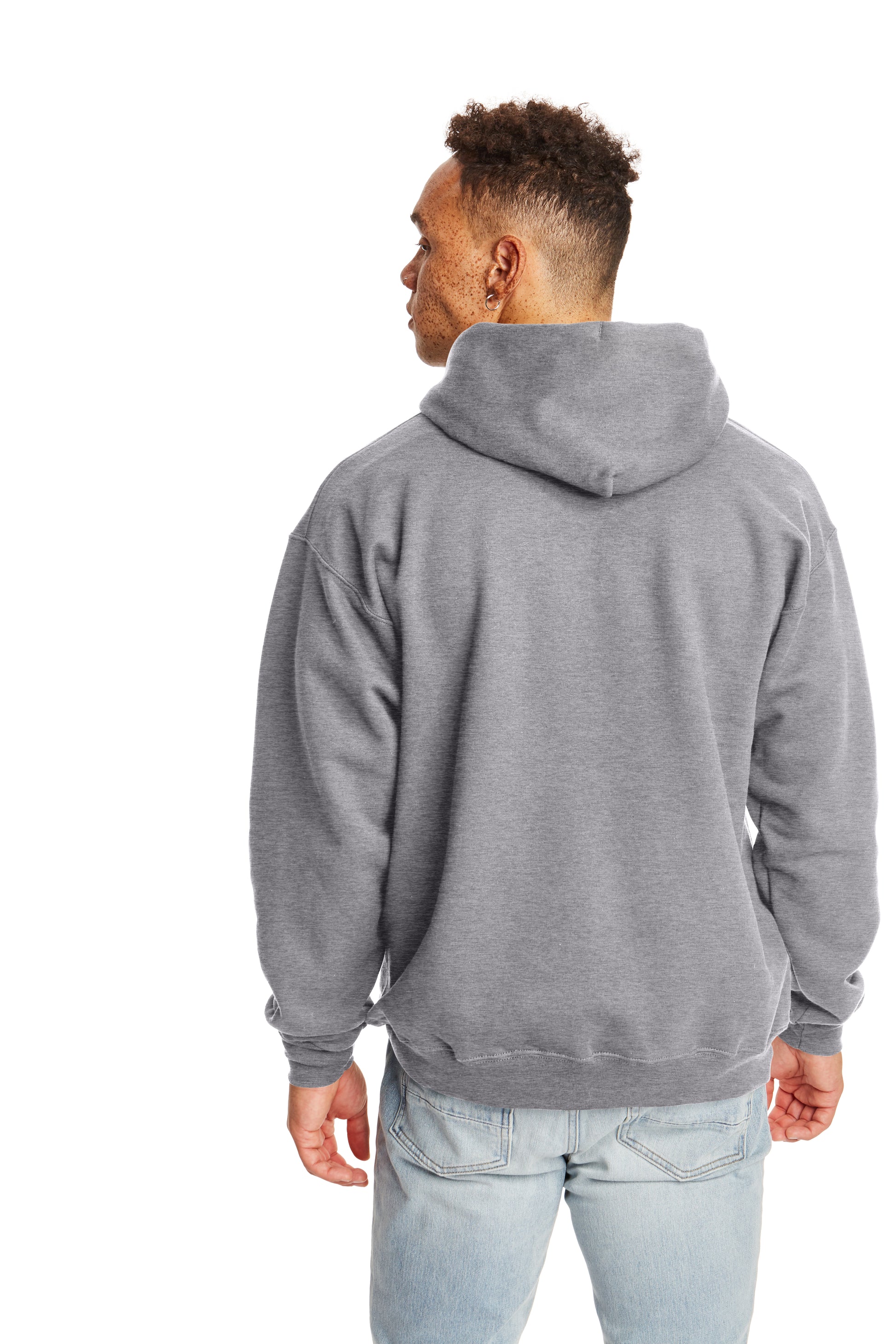 Ultimate Cotton® 90/10 Pullover Hoodie - Oxford Gray