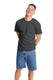 Hanes 5180 - Beefy-T® Short Sleeve Tee - Charcoal Heather
