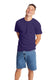 Hanes 5180 - Beefy-T® Short Sleeve Tee - Grape Smash Heather