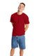 Hanes 5180 - Beefy-T® Short Sleeve Tee - Red Pepper Heather