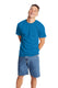 Hanes 5180 - Beefy-T® Short Sleeve Tee - Sapphire Ppr Heather