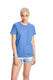 Hanes SL04 - Women's Perfect-T Short Sleeve Tee - Carolina Blue