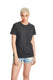 Hanes SL04 - Women's Perfect-T Short Sleeve Tee - Charcoal Heather