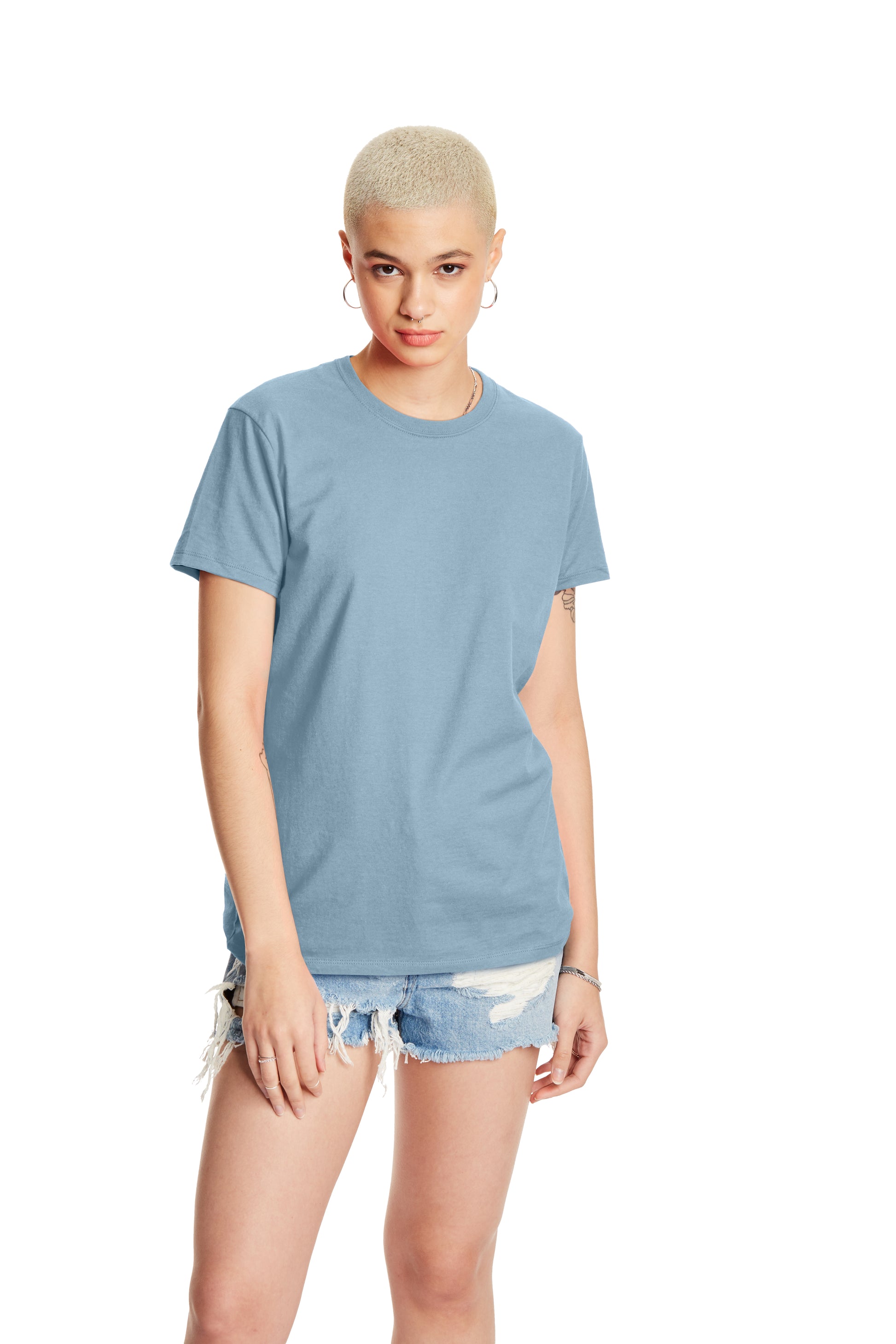 Women's Perfect-T Short Sleeve Tee - Light Blue