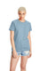 Hanes SL04 - Women's Perfect-T Short Sleeve Tee - Light Blue