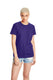 Hanes SL04 - Women's Perfect-T Short Sleeve Tee - Purple