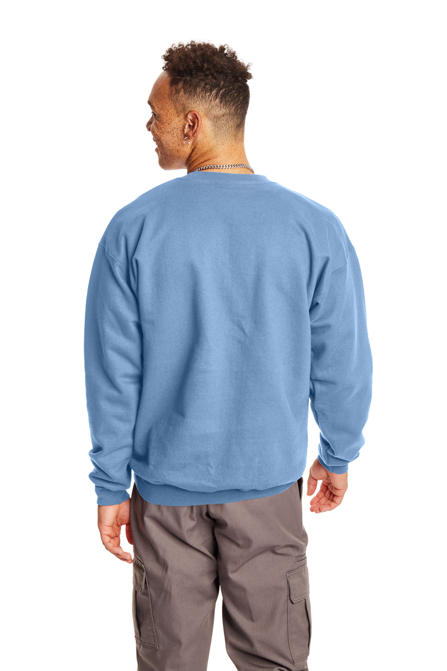 Ultimate Cotton® 90/10 Sweatshirt - Light Blue