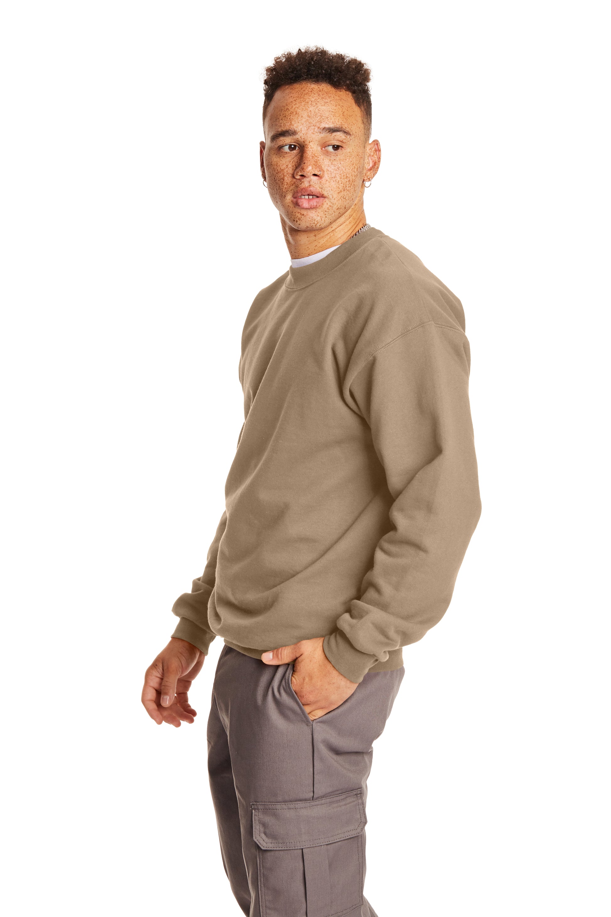 Ultimate Cotton® 90/10 Sweatshirt - Pebble