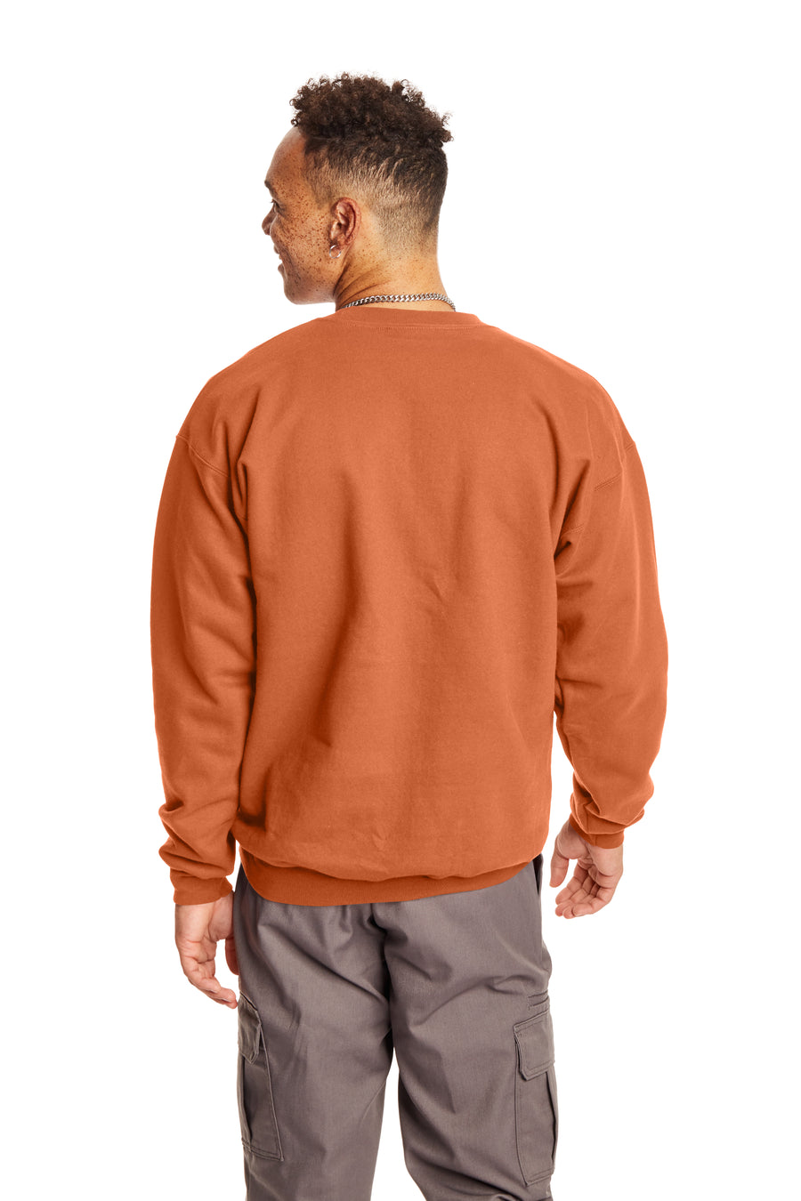 Ultimate Cotton® 90/10 Sweatshirt - Pumpkin