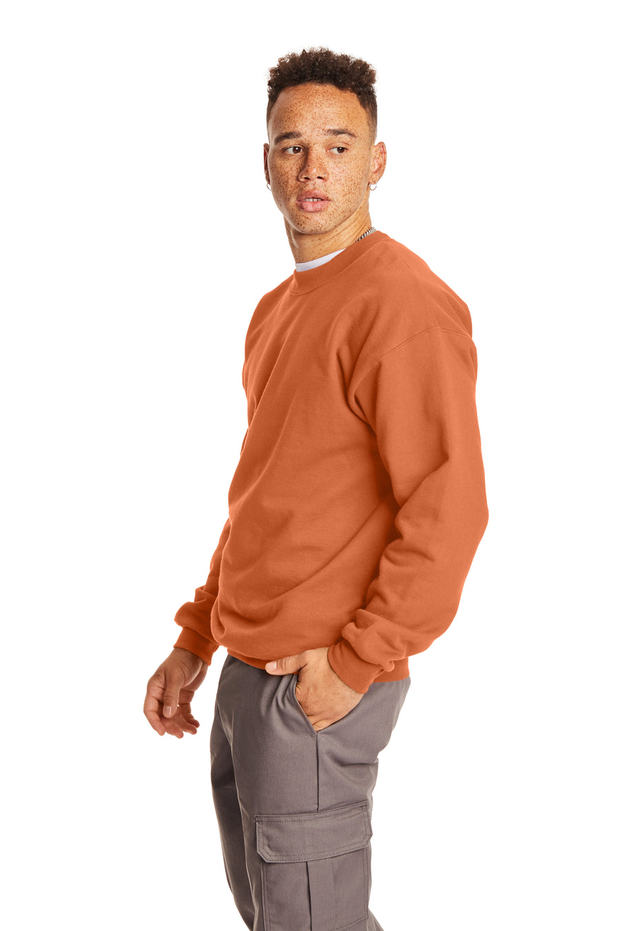 Ultimate Cotton® 90/10 Sweatshirt - Pumpkin