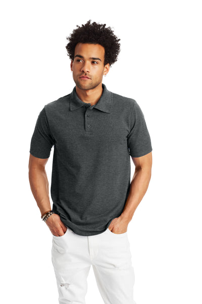 Men's X-Temp® Pique Polo Shirt - Charcoal Heather