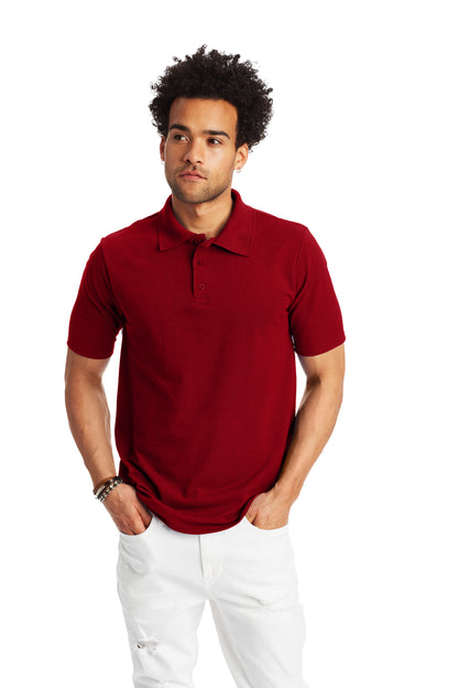 Men's X-Temp® Pique Polo Shirt - Red