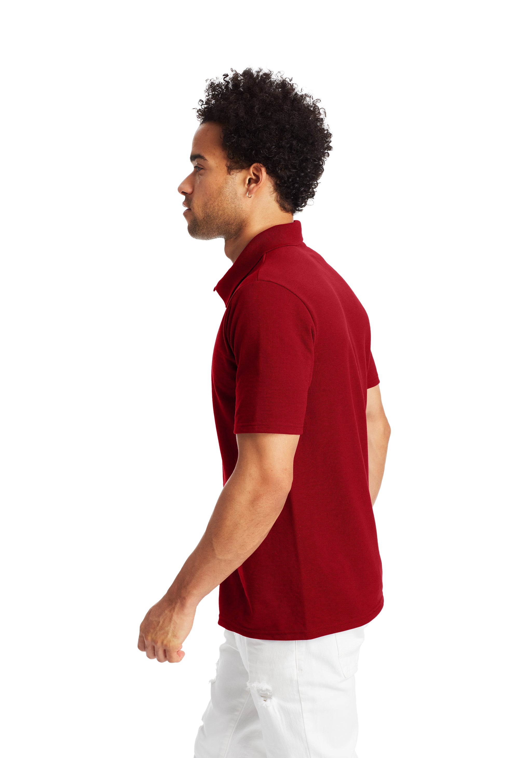 Men's X-Temp® Pique Polo Shirt - Red