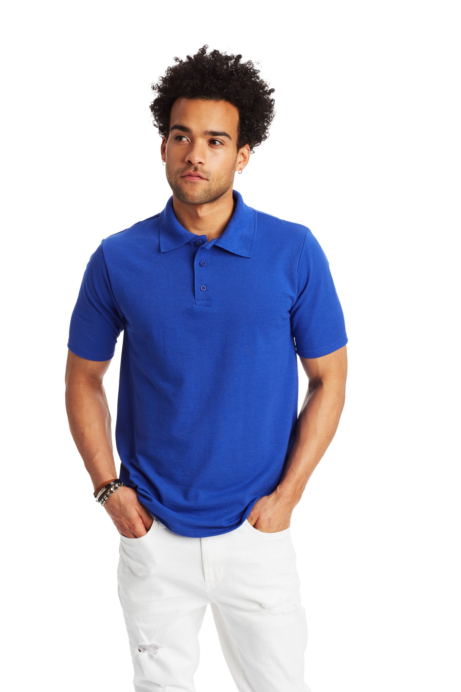 Men's X-Temp® Pique Polo Shirt - Royal