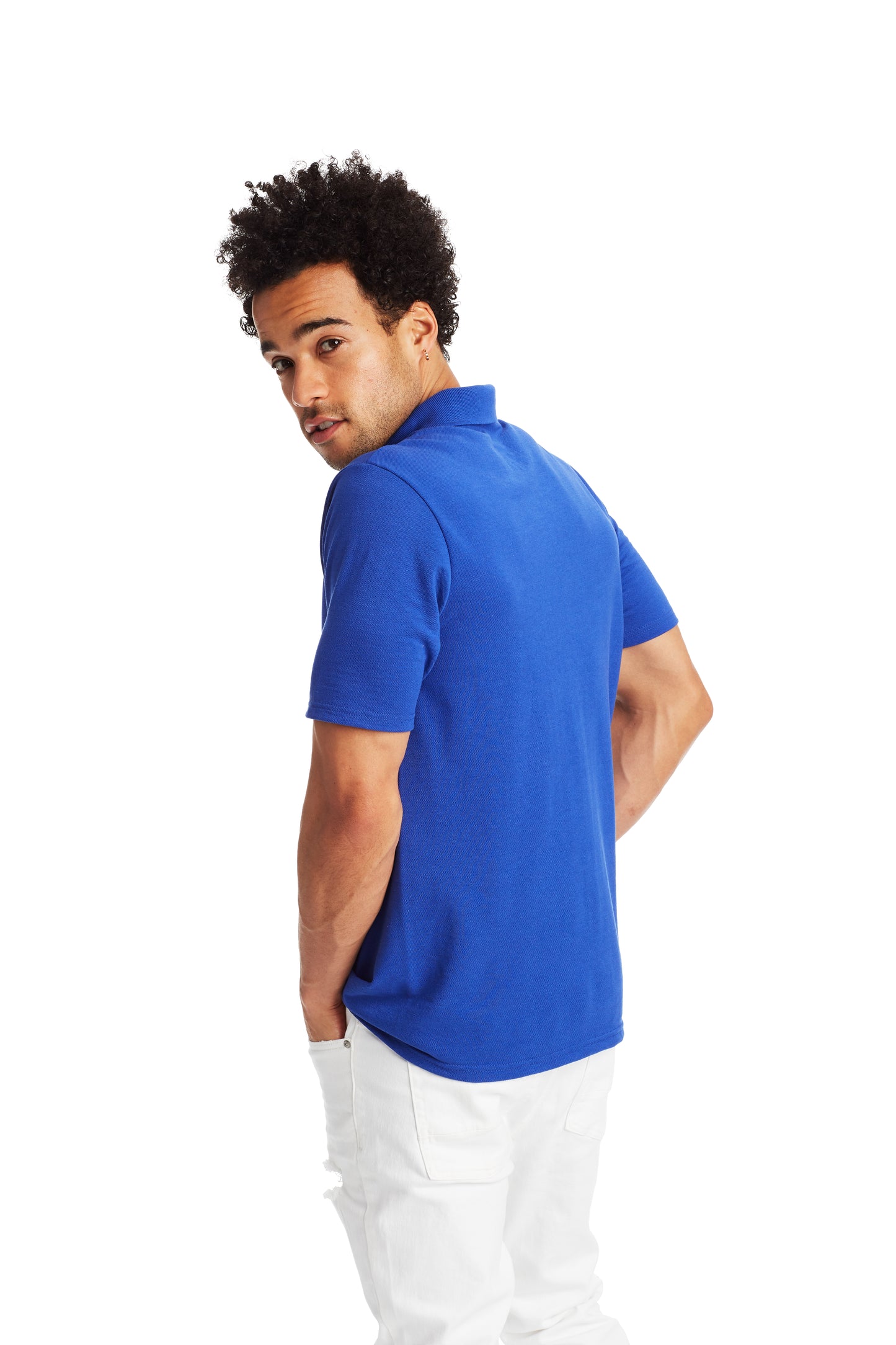 Men's X-Temp® Pique Polo Shirt - Royal