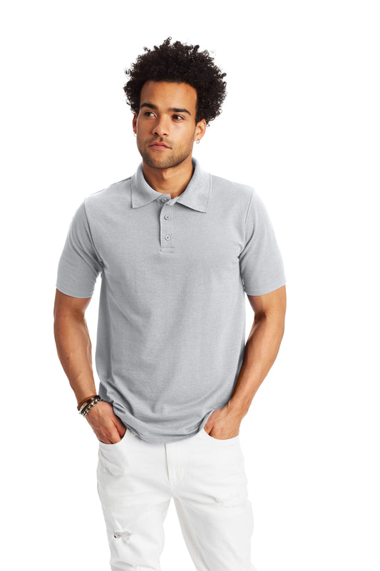 Men's X-Temp® Pique Polo Shirt - Light Steel