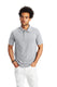 Hanes 055P - Men's X-Temp® Pique Polo Shirt - Light Steel