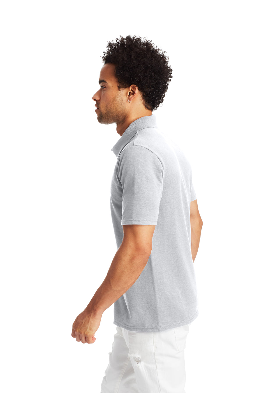 Men's X-Temp® Pique Polo Shirt - Light Steel