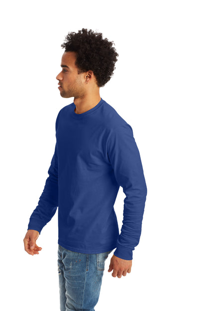 Authentic Long Sleeve Tee - Deep Royal