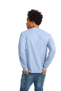 Authentic Long Sleeve Tee - Light Blue