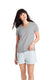 Hanes 5780 - Women's Essential-T Short Sleeve V-neck - Light Steel