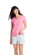 Hanes 5780 - Women's Essential-T Short Sleeve V-neck - Pink