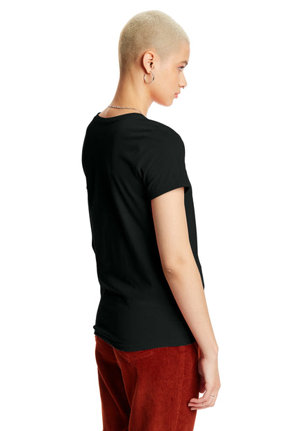Women's  Short Sleeve Essential-T - Black