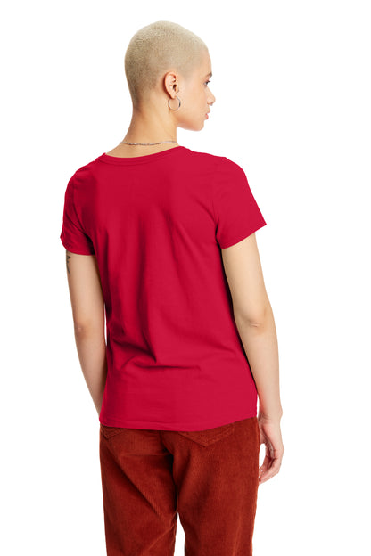 Women's  Short Sleeve Essential-T - Deep Red