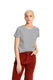Hanes 5680 - Women's  Short Sleeve Essential-T - Light Steel