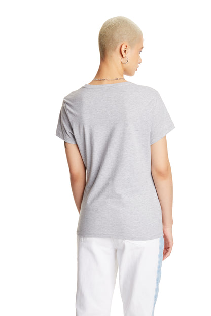 Women's Perfect-T Short Sleeve V-neck - Light Steel