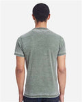 Colortone 1350 Olive — on model back