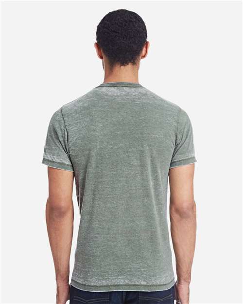 Colortone 1350 Olive — on model back