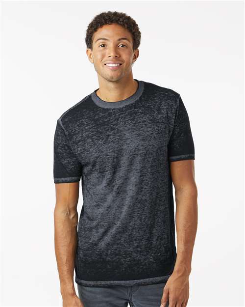 Colortone 1350 Twilight Black — on model front