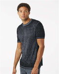 Colortone 1350 Twilight Black — on model side