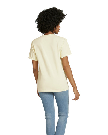 Unisex Heavyweight RS Pocket T-Shirt - Ivory