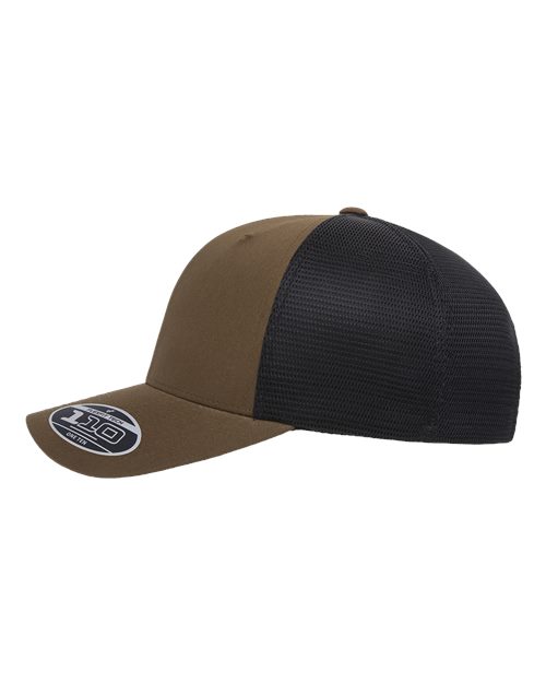 Flexfit 110M Coyote Brown/ Black — direct side